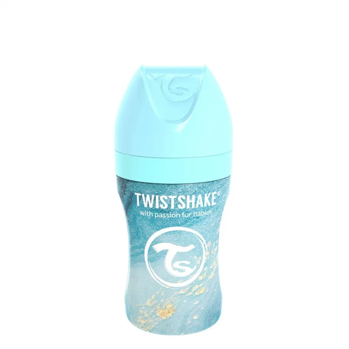 TWISSHAKE 260 ml Anti-Colic Stainless Steel Bottle - MoonyBoon