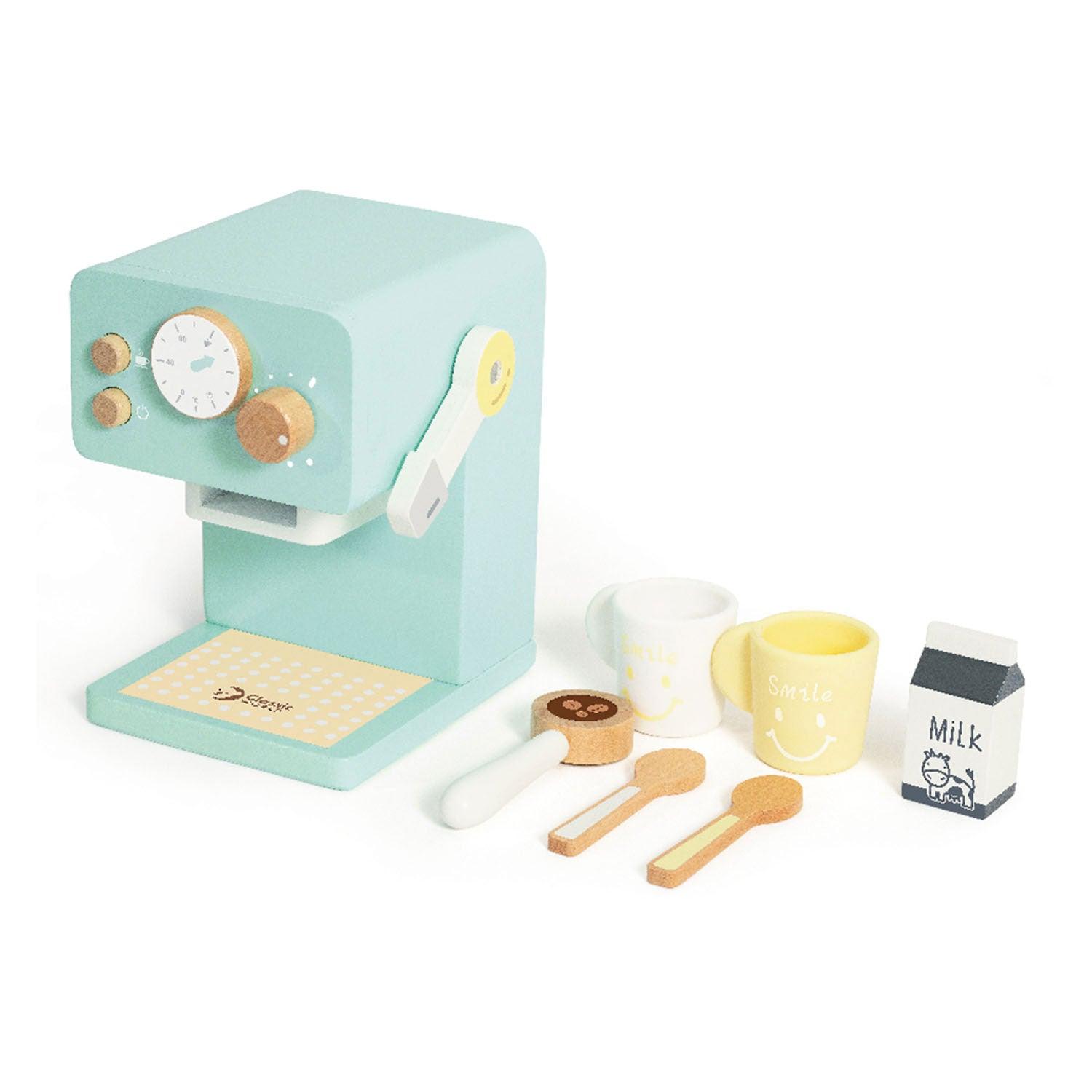 Children's Wooden Toy - A coffee maker - MoonyBoon
