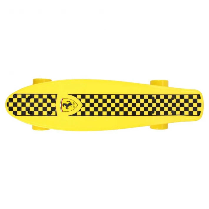 FERRARI SKATEBOARD SINGLE KICK SKATEBOARD - Yellow - MoonyBoon