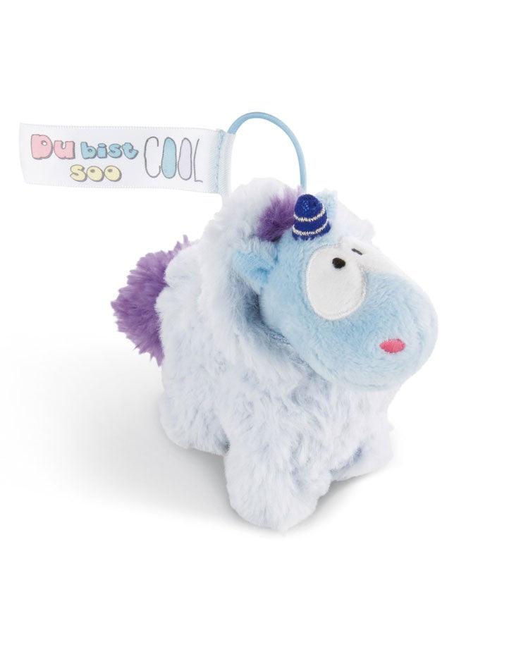 Plush Toy Unicorn Snow Coldblue - pendant - MoonyBoon